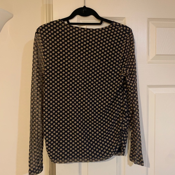 Chico’s Tan/Black Blouse/Jacket Set sz 1 - Picture 8 of 14